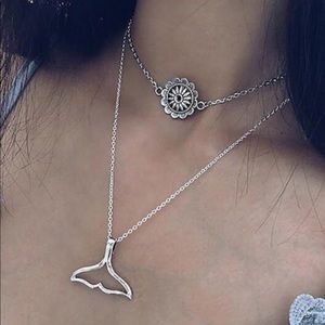 Choker mermaid necklace